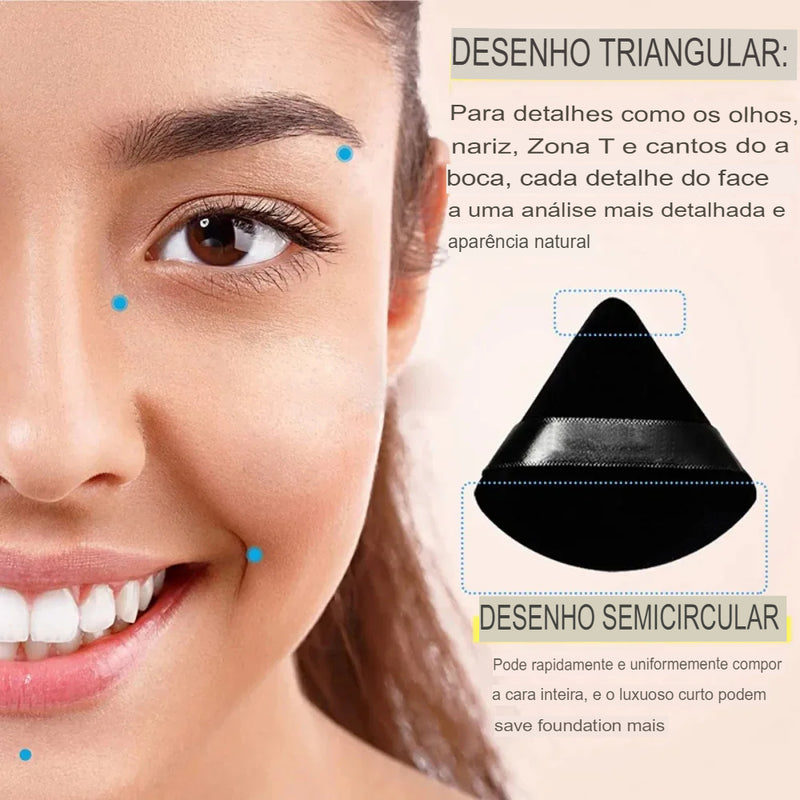 12 peças de esponja de maquiagem Beauty Egg Blender Suave Pó Puff para Base Cosmética Esponjas Acessórios de Maquiagem Feminina Ferramentas de Beleza